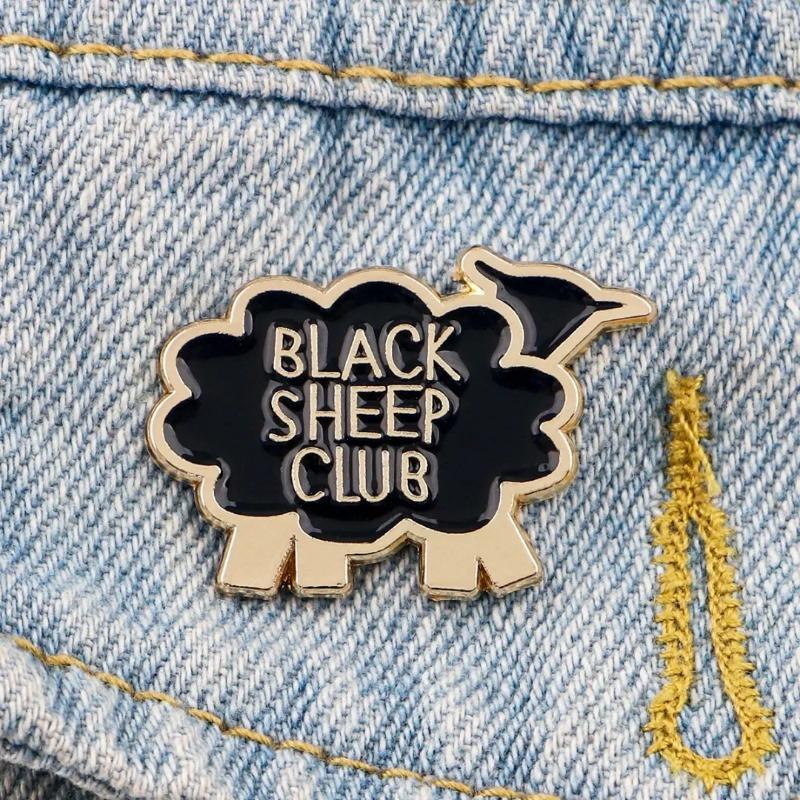 Fun Fun Quotes Alloy Brooch Cartoon Brooch Badge Metal Backpack Sweater Accessories Gifts Spot Wholesale
