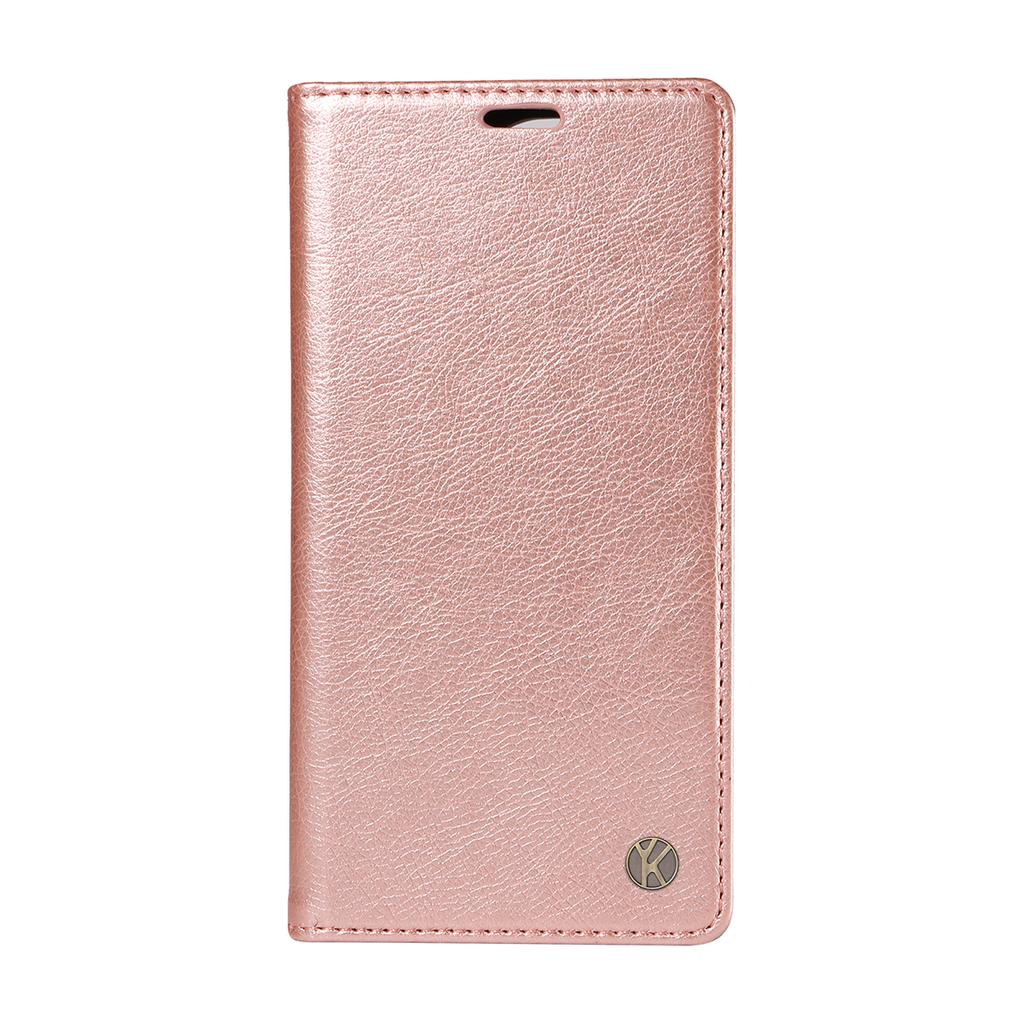 For Xiaomi 15T Pro Wallet Case YIKATU YK-006 Magnetic Closure Leather Phone Cover Litchi Texture