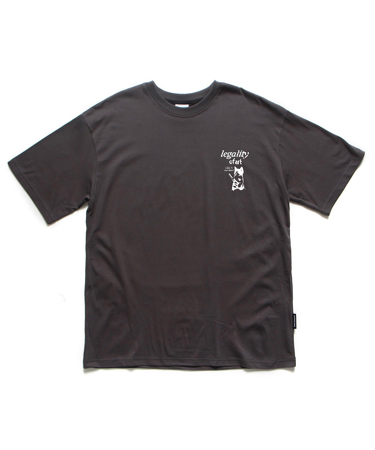 Appnol Mersing Band Oversized T-Shirt Charcoal L