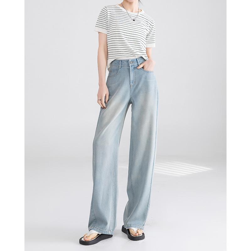 

Брюки-шаровары с высокой посадкой, свободные, повседневные джинсы для женщин, новый стиль, теннисный хлопок, облегающие и драпирующиеся брюки-бананы 3XL