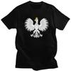 Custom Mens Polska Polish Eagle T Shirt ShortSleeve Cotton Tshirt Classic Tshirt Casual Poland Coat of Arms Tees Clothing