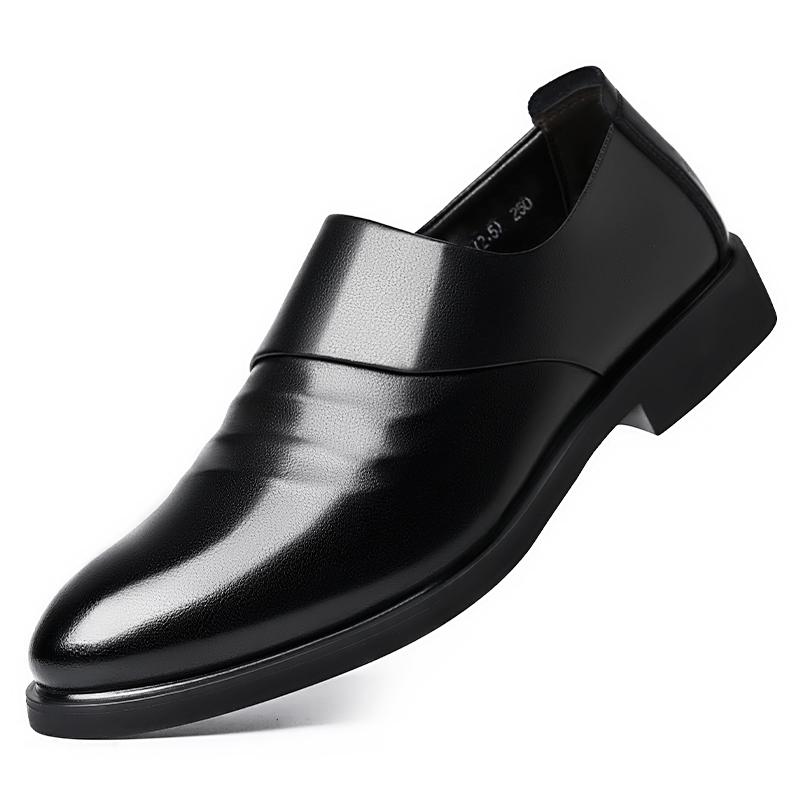 

Модные Повседневные Деловые Мужские Кожаные Туфли Винтажный Классический Джентльменский Стиль Жених Свадебное Платье Вечеринка Черные Дерби Новая взрослая обувь Горячие 44 чёрный