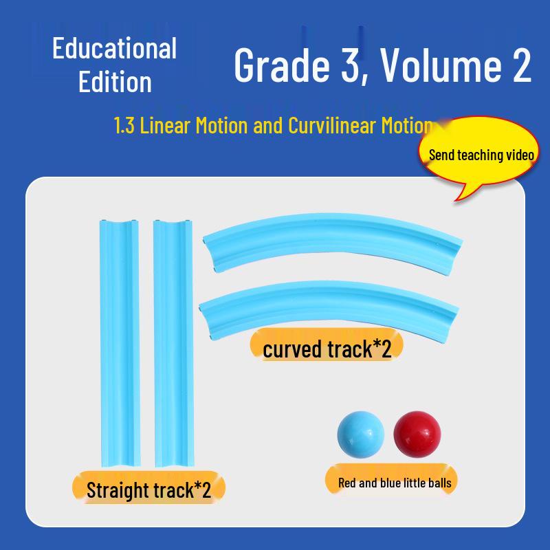 

Набор для элементарных научных экспериментов: Прямолинейное и криволинейное движение (3 класс, 2 семестр)