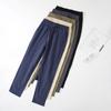 Herrenhose aus Baumwolle und Leinen, Sommer, dünner Stil, neue lässige Haren-Hosen, lockere gerade Hose, Arbeitskleidung