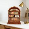 Enhance Reading Wooden Books Read Counter Rustic Vintage Sturdy Construction Reading Challenge Tracker Annual Reading Tracker
