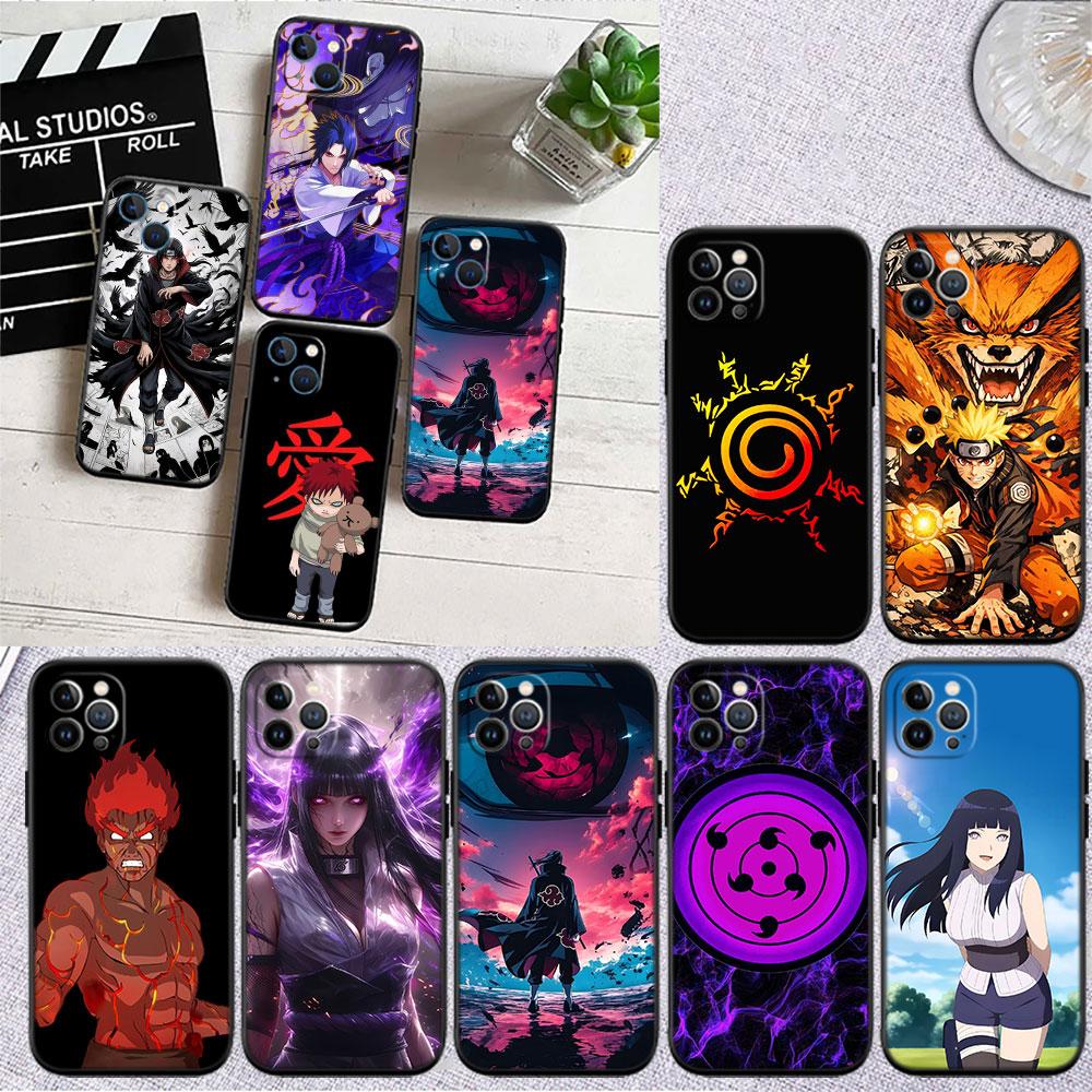 PP45 NARUTO Soft Shell Phone Case for iPhone SE X XS XR 11 16E 17 Pro Max Air 8 7 6 6s Plus