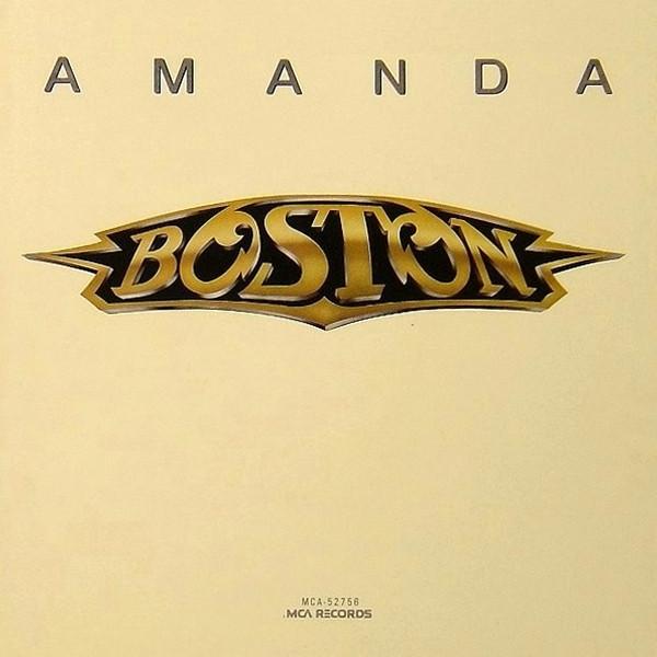 

7inch Record BOSTON Amanda My Destination MCA52756 MCA 1986 US Rock Used