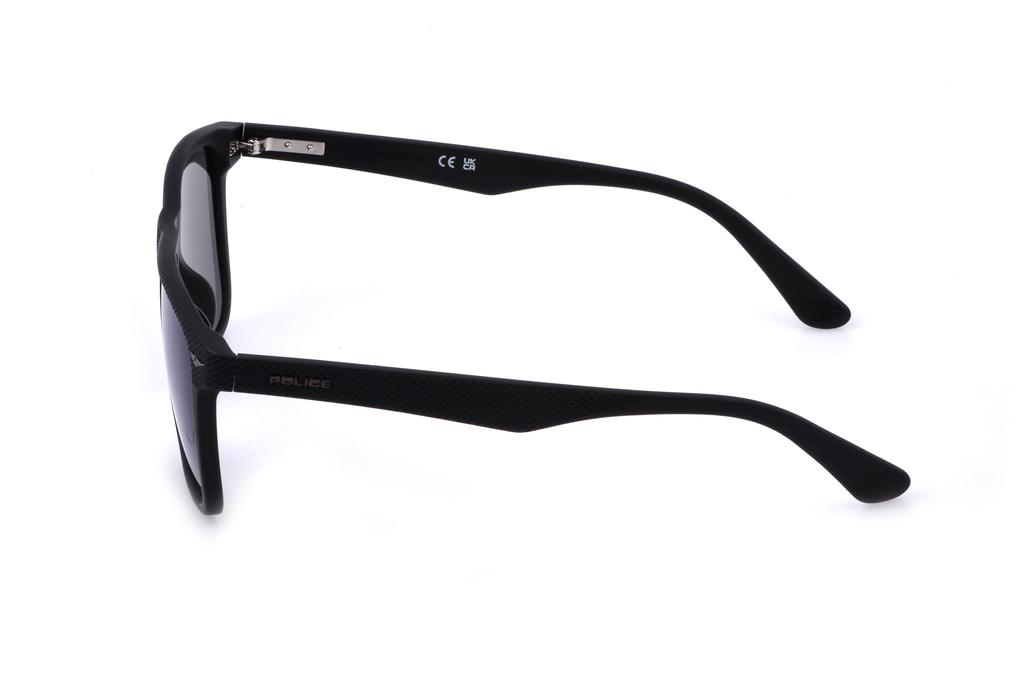 POLICE Polarized Sunglasses SPLE02 U28B 57 Men's UV Protection Mirrored Lightweight Square