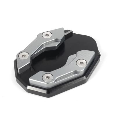 Anti-skid Motorcycle Foot Support Pad Universal Bike Kickstand Extender Motorcycle Side Stand Home