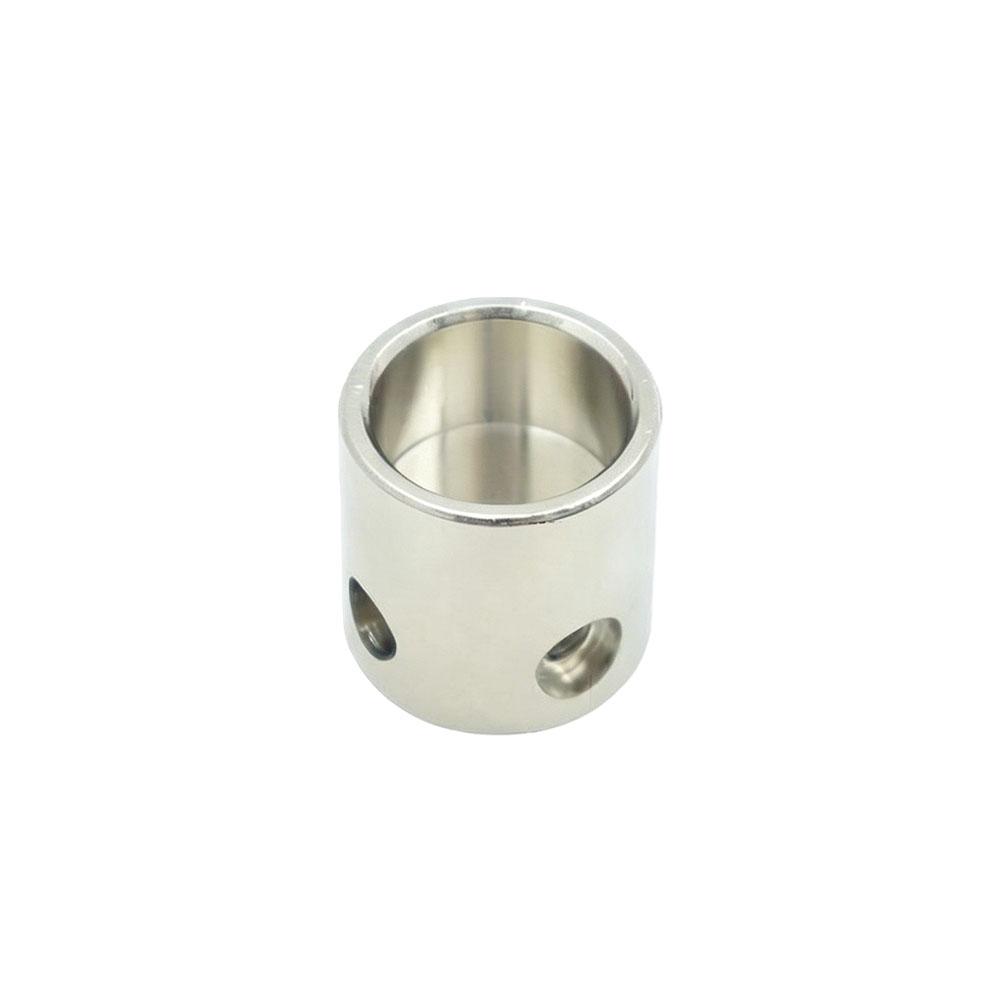 Brass Based Soldering Pot with Nickel Finish Designed for Repeated Use In Prototyping and Circuit Board Repair Applications