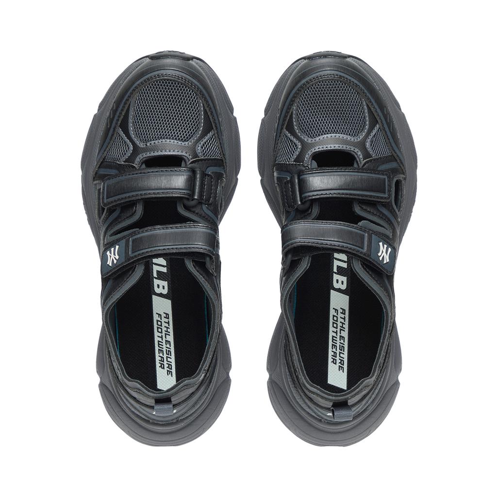 MLB New York Yankees Comfortable Soft Mary Jane Sandals Non-Slip Wear-Resistant Low-Top Casual Shoes Unisex Shoes Black 3ASDACE53-50BKS