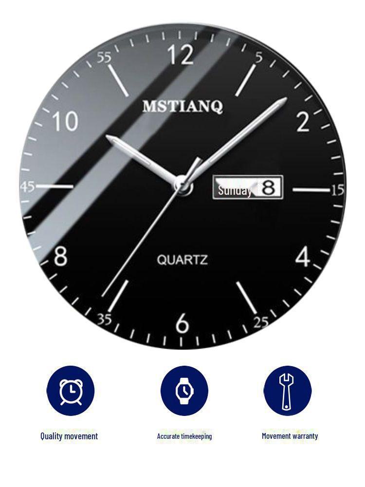 2024 Świecący Cichy Zegarek dla Uczniów Gimnazjum - Wszechstronny Styl Męski Wysokiej Wartości