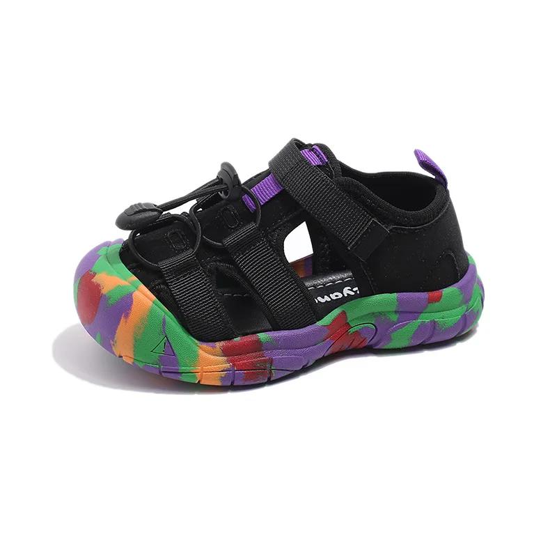 Children Upstream Shoes Summer New Boy's Anti-slip Quick-drying Anti-collision Sandals Girls Fashion Outdoor Wading Shoes I03121