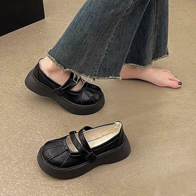 Fashion Round Toe Platform Ladies Pumps Spring and Autumn Fashion High Quality Chic Point Popular Women's Mary Jane Shoes On Promotion