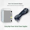 16A Three-Pin Splitter Power Cord for Server Chassis Cabinet, 2.5 Sq. 1-to-2 with Dual C13 Connections