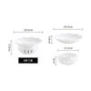 Candle Heating Furnace Dining Plate Ceramic Stove Tableware Warming Tray Serving Plate Fruit Bowl Dessert Bowl Soup Plates Dish