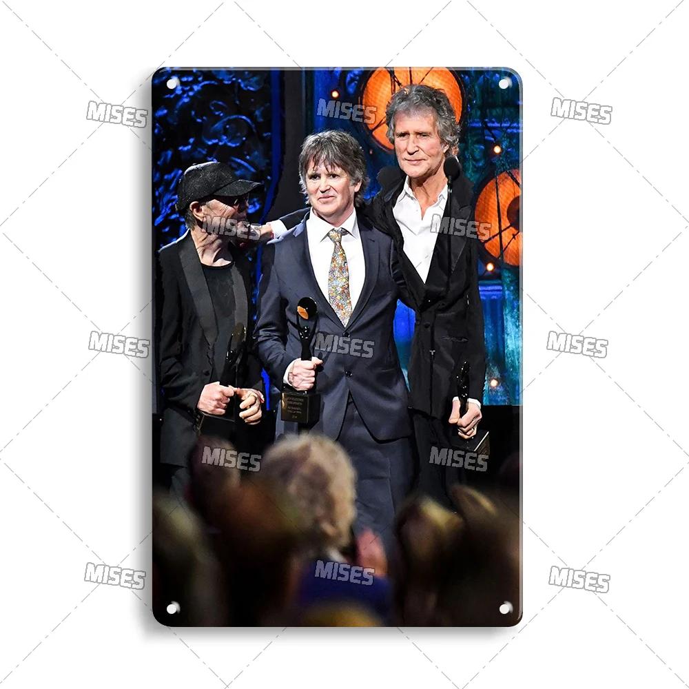MISES Rock Band Metal Poster DIRE STRAITS Band Decorative Plate Metal Sign Rusty Metal Plaque Home Club Kitchen Metal Tin Sign