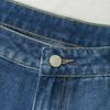 Jeans Rasgados con Calavera de Moda para Mujer - Estilo Europeo y Americano, Pierna Recta, Dobladillo Enrollado, Pantalones de Talla Grande