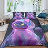 3D Tiger Rabbit Snake Pig Snail Unicorn Chick Fish Doona Duvet Quilt Cover Set