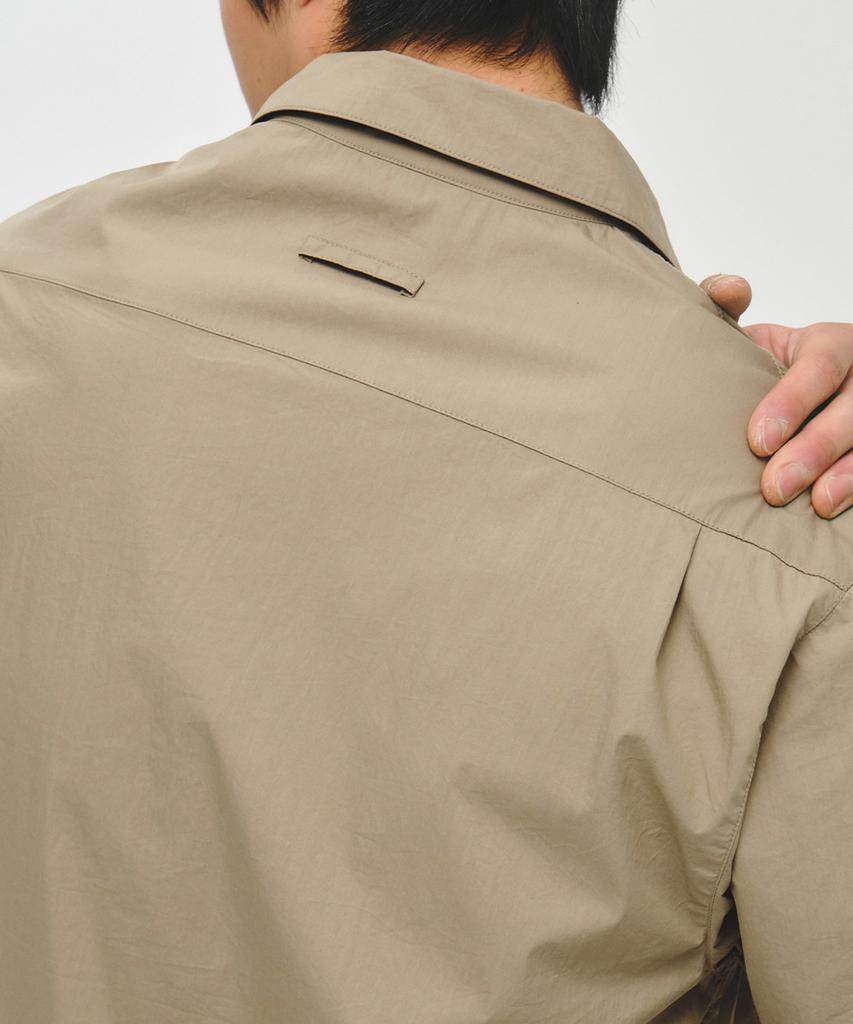 INTEMPOMOOD Arc Pocket Shirt_Beige