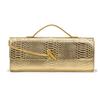 Handtasche, Baguette-Tasche, Tasche mit Metallschnalle, Abendtasche, Umhängetasche, Kleine Design-Handtasche