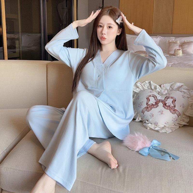 Regulowana piżama ciążowa: Lekki, pochłaniający pot kombinezon pielęgniarski na okres poporodowy i ciążowy