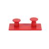 4 Pieces Colorful Building Block Small Hooks Heavy Duty Adhesive Wall Mounted Key Holder Seamless Hanging Hooks for Clothes Caps High Quality