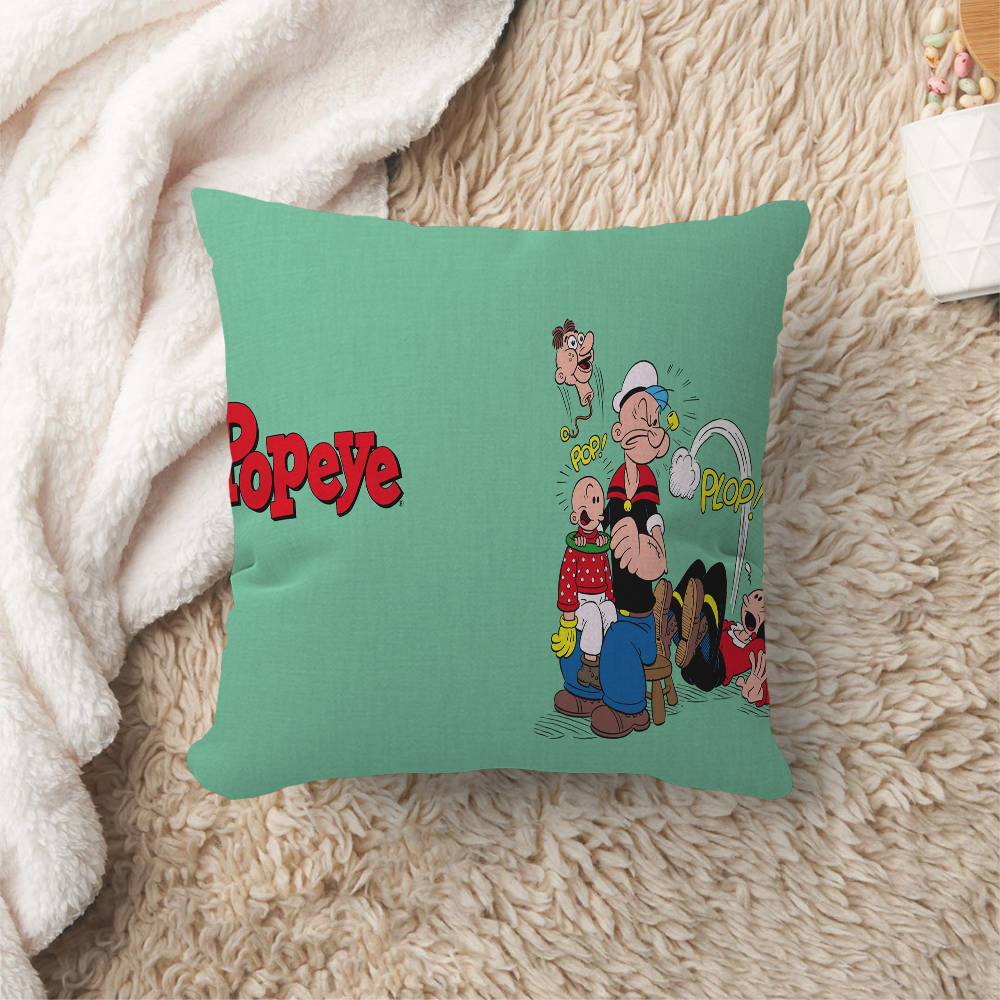 P-PopeyeS The S-Sailor Cartoon Cushion Cover Inches Farmhouse Decor Home Throw Pillow Covers for Couch Decorations