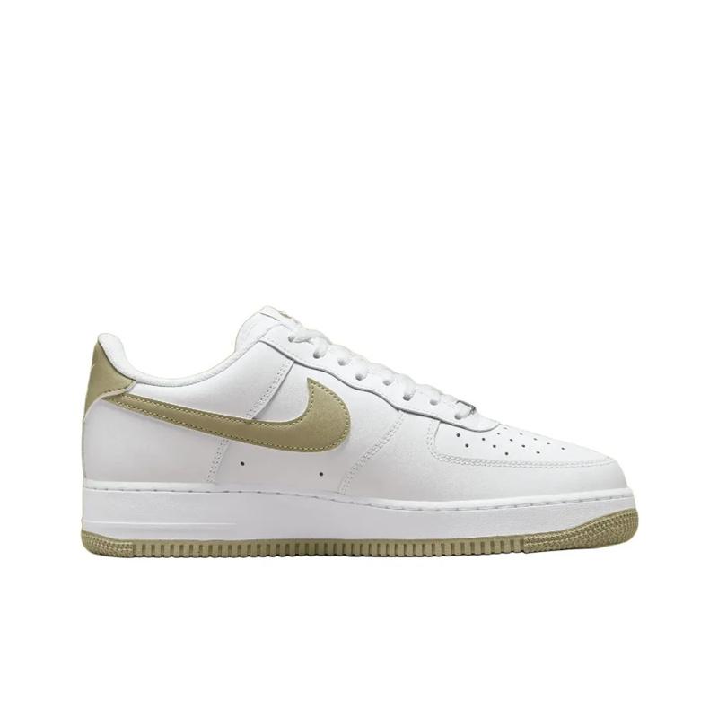 Nike Air Force 1 07 Nøytral Oliven Unisex Sneakers Hvit FJ4146-110
