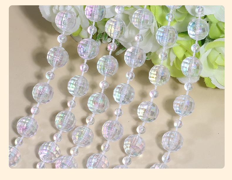 Acrylic Bead Curtain for Weddings and Events