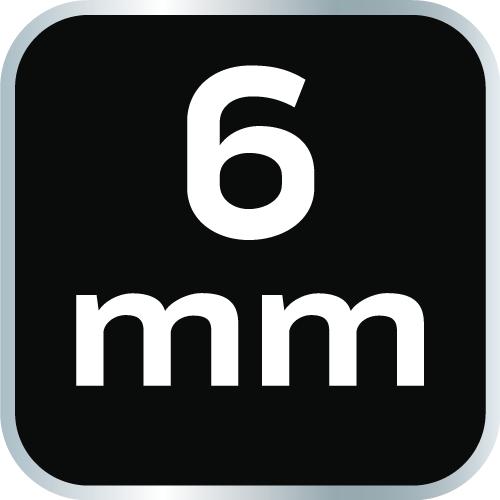 Quick connector for compressor with 6 mm hose end