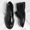 Herbst Koreanische Business Casual Schuhe für Herren Mode Einfarbige Anzugschuhe Männlich Weiche Sohle Neuer Designer Rindsleder Schuh Mann