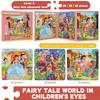 Montessori Magnetic Puzzle Games for Boy Girl Kids Travel Busy Quiet Book Wooden Magnet Jigsaw Puzzle Educational Toys 3 4 5 Y