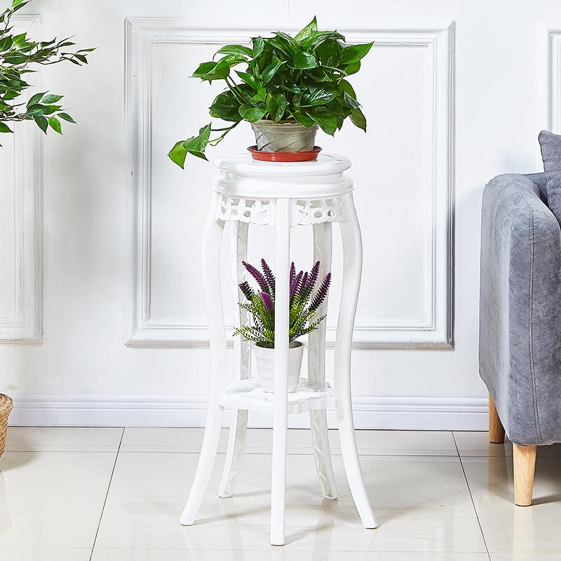 Chinese Style Multi-Layer Flower Stand for Living Room or Balcony, Plastic Pothos Rack