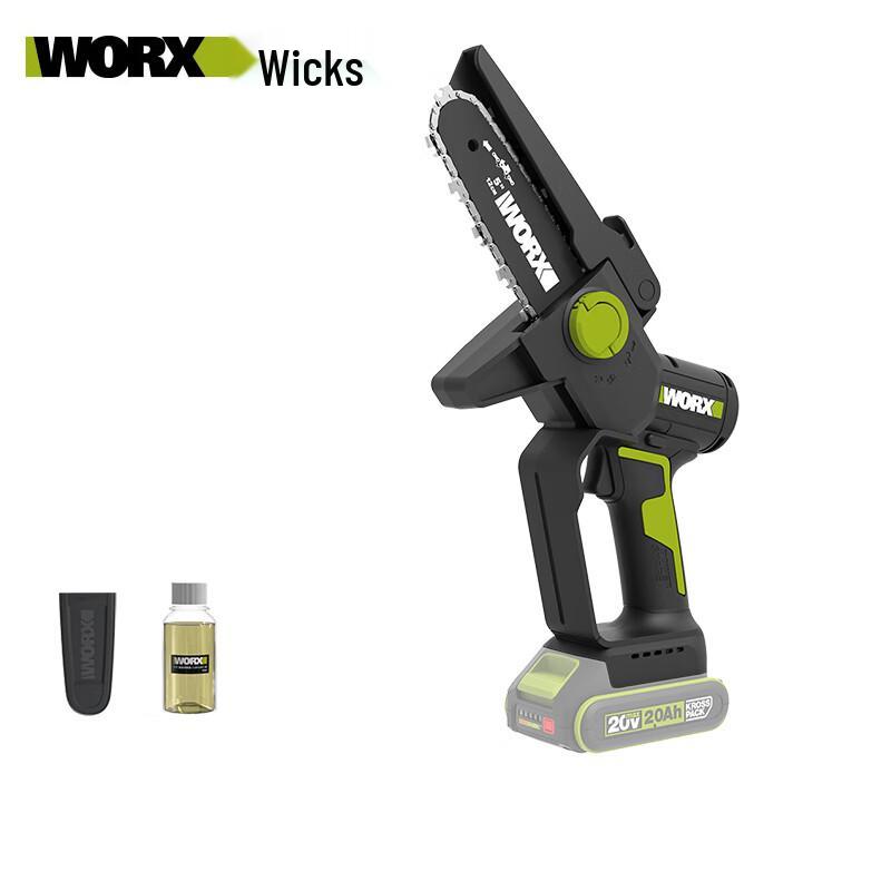 

Worx 20V Cordless Chainsaw WD331 CN plug (adapter included)