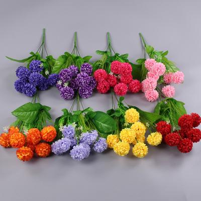 6 Forks Hydrangea Flower Bedroom Birthday Gifts Decoration Office