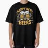 Happy New Beers Designed And Sold By Jkrphoto Vintage Washed Homme Fashion Designer Clothes Unisex Stretched