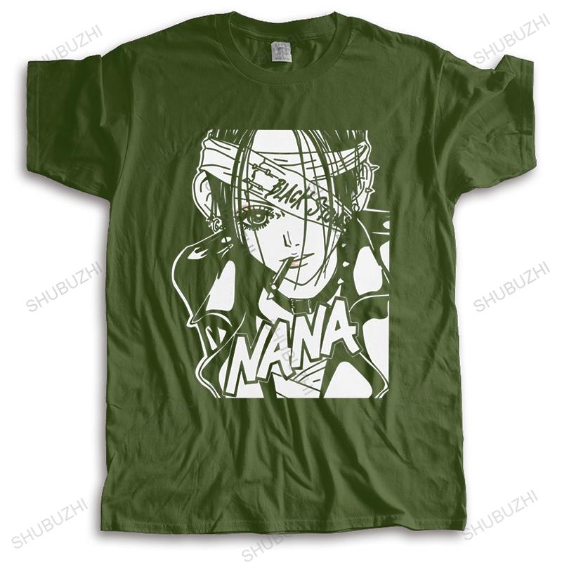 Fashion Unisex T Shirts Unisexga Nana Osaki Short Sleeves Cotton Tshirt Oneck Streetwear Tshirt Japanese Anime Harajuku Tee Tops