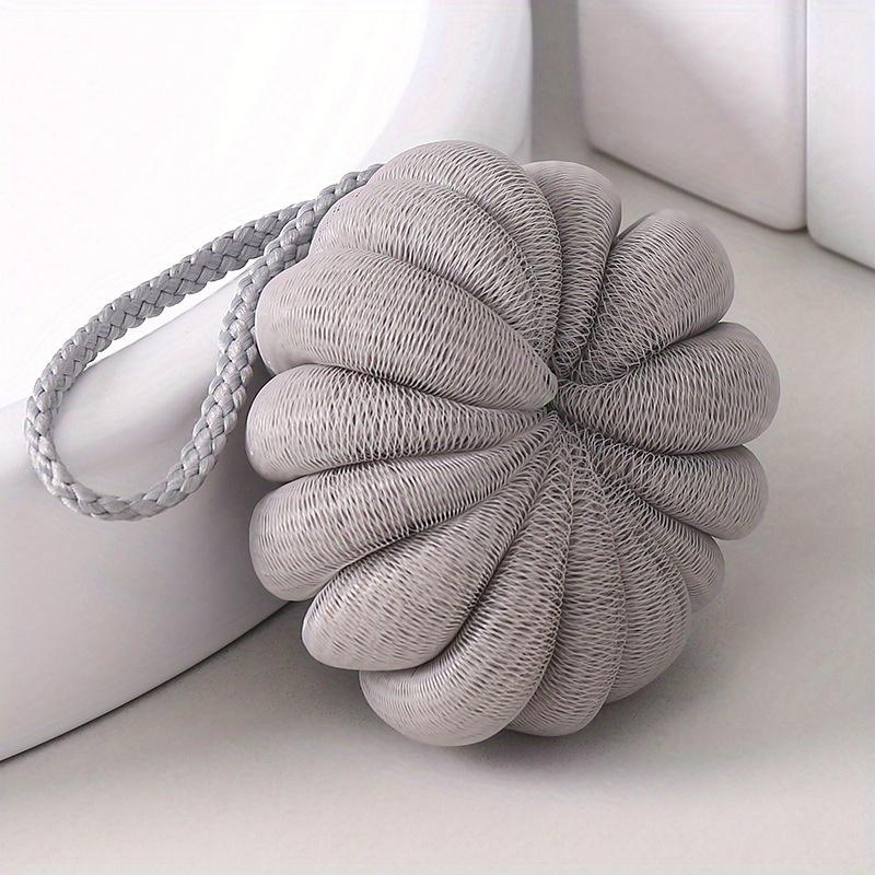 

A Soft Loofah Sponge for Body Scrubbing in The Shower - Perfect for Both Men and Women серый