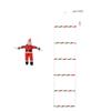 Remote-controlled Heated Christmas Ladder Santa's Climbing Ladder To The Christmas Tree Santa Ascending The Ladder Illuminated Santa's Climbing Ladder