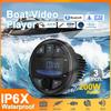 NEW Boat Radio Marine Stereo Source Media Player AM FM RDS Receiver MP3 MP4 Video Play Bluetooth AUX for ATV UTV Cart Motorcycl