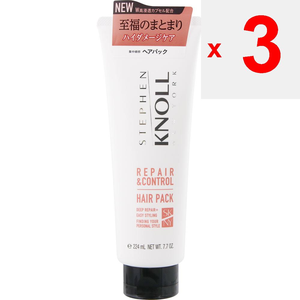 Kose Steven Knoll Repair Control Hair Pack W 220g Shampoo/conditioner (premium) Apply an appropriate amount to the entire length of hair and leave on