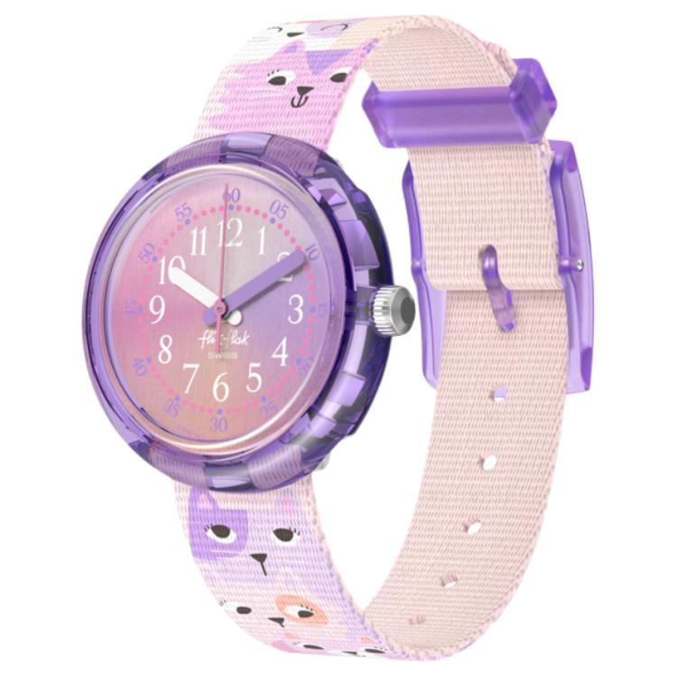 SWATCH Women s Watch ZFPNP162 Purple Watch Dial