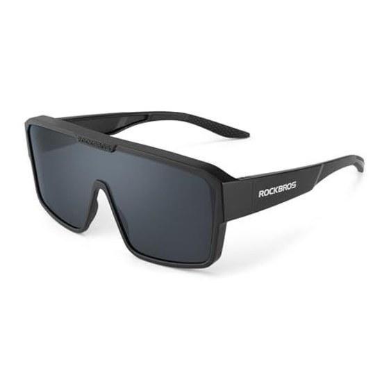 ROCKBROS Sunglasses Over Glasses Polarized UV400 Ultraviolet Cut Lightweight Cycling Golf Driving Fishing Sports Men Women