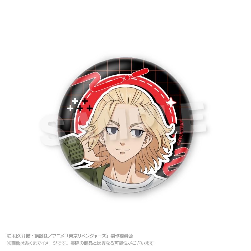 Tokyo Revengers Trading Hologram Can Badges Shopping Box of 9 Ver.
