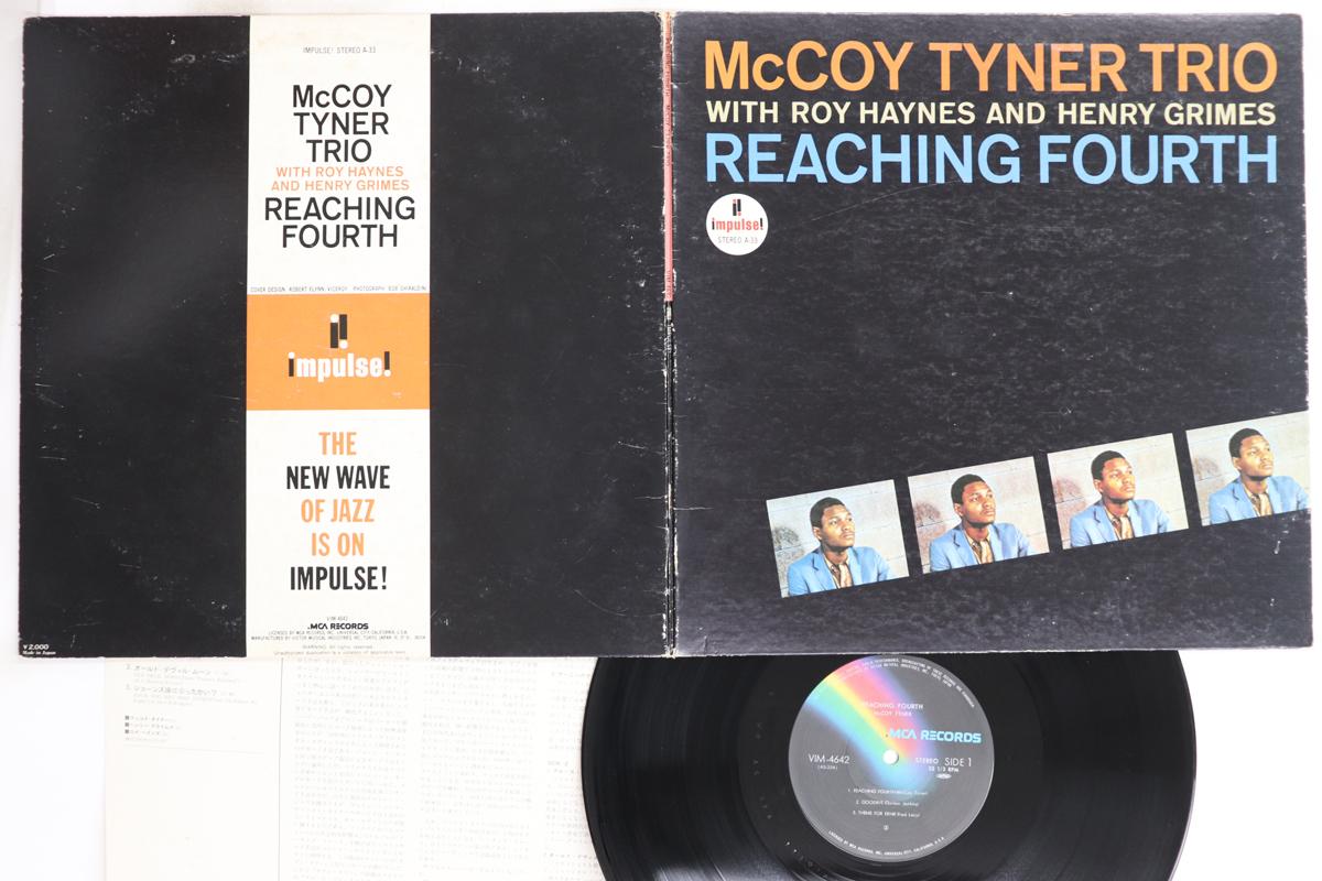 

LP Record MCCOY TYNER - Reaching Fourth VIM4642 MCA 1981 Japan Jazz Used