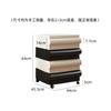 Nordic Style Multi-Drawer Storage Cabinet Mobile Bedside Shelf with Drawers Living Room Organizer for Table