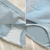 Women's Underwear Cotton Underwear Women's Weather Pattern Simple Solid Color Mid-Rise Cotton Crotch Briefs