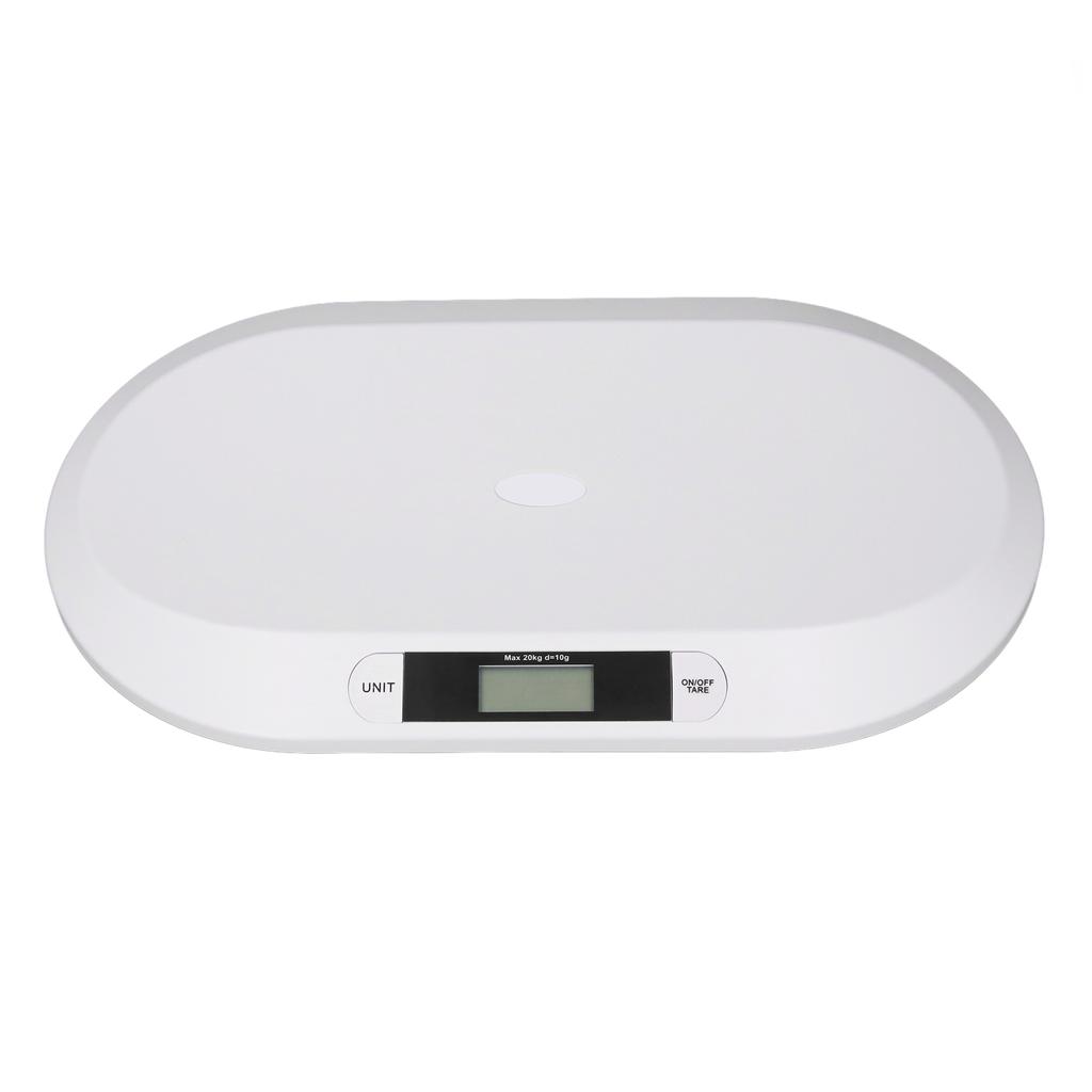 Multifunktions-Kleinkindwaage, Kilogramm bis zu 44 Pfund, genaue digitale Haustierwaage für Welpen, Katzen, Neugeborene