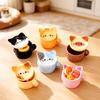 DIY Dollhouse Miniature Cat Coffee Cup Dollhouse Scene Decoration Mini Kitchen Utensils  Dollhouse